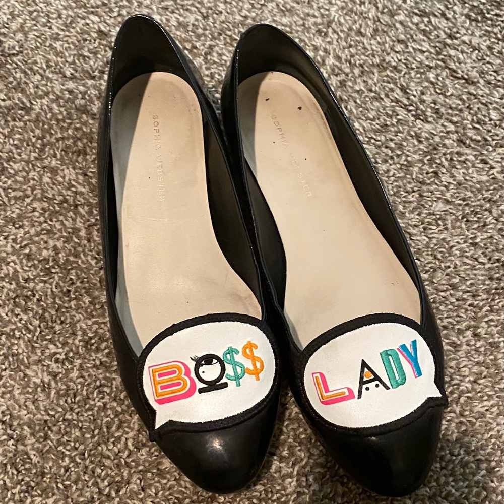 Sophia Webster Boss Lady Flats. Size 7.5